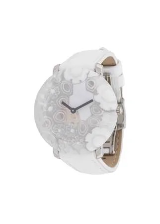 Yunik наручные часы White Flowers 36 мм