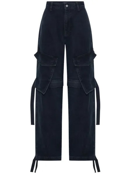 Прямые джинсы Parachute Dion Lee, черный