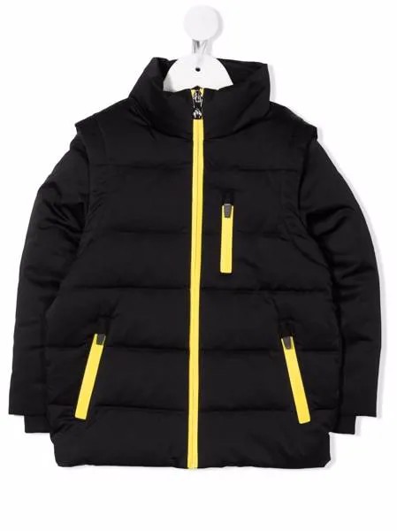 Ferrari Kids пуховик в двух тонах