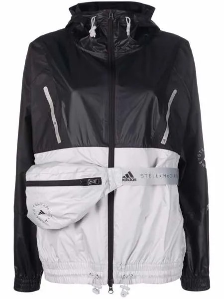 Adidas by Stella McCartney легкая куртка с поясной сумкой