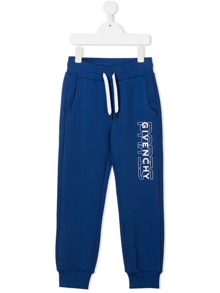 Givenchy Kids спортивные брюки с логотипом