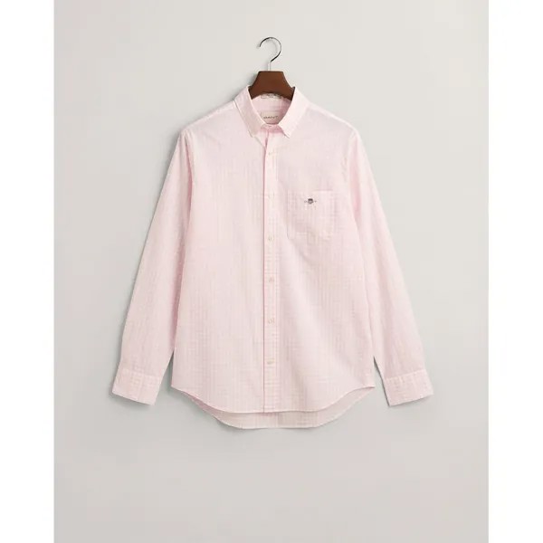 Рубашка Gant Reg Gingham, розовый