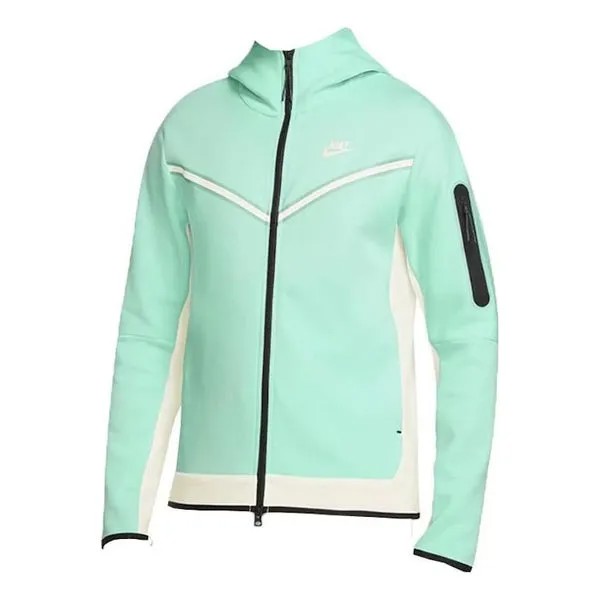 Куртка Nike Sportswear Tech Fleece Hoodie 'Mint Foam Sail', цвет mint foam/sail/sail