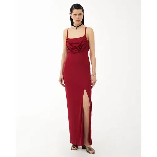Платье Sorelle, размер XS, красный, коричневый