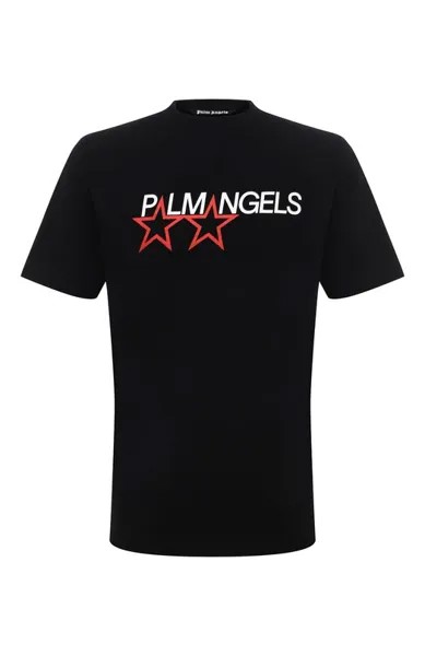 Хлопковая футболка Palm Angels