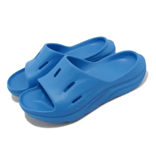 Мужские тапочки-сандалии унисекс Hoka U ORA Recovery Slide 3 Diva Blue 1135061-DBDB