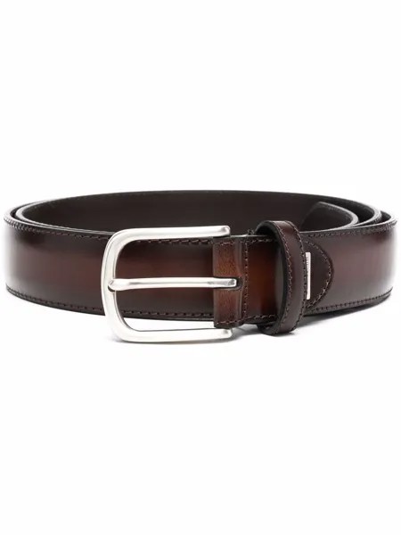 Corneliani ремень с пряжкой-логотипом