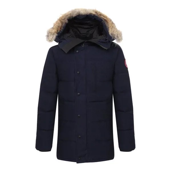 Пуховик с меховой отделкой Carson Canada Goose