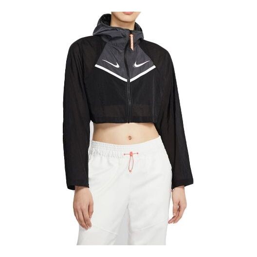 Куртка спортивная тканая куртка Nike, черный
