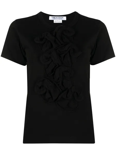 Comme Des Garçons Comme Des Garçons футболка с оборками