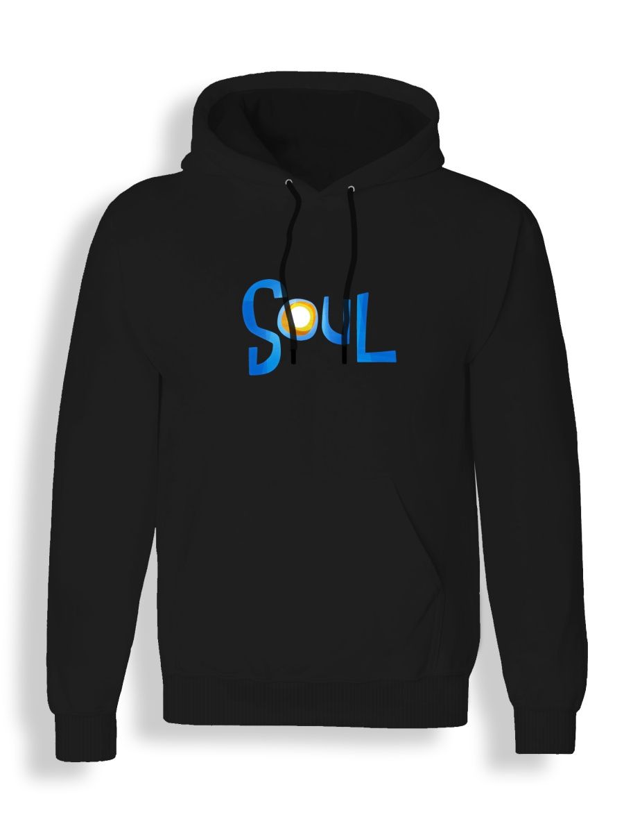 Худи унисекс СувенирShop Душа/Soul/Мультфильм 6 черное S