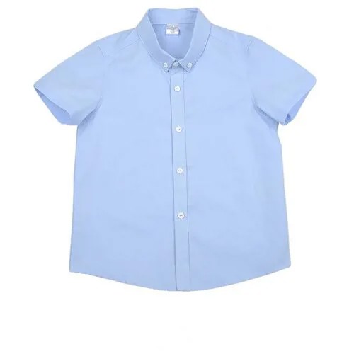 Рубашка Mini Maxi, размер 140, голубой