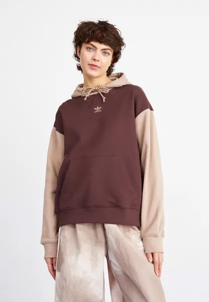 Свитшот adidas Originals, темно-коричневый