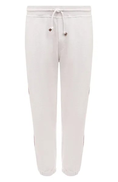 Хлопковые джоггеры Brunello Cucinelli