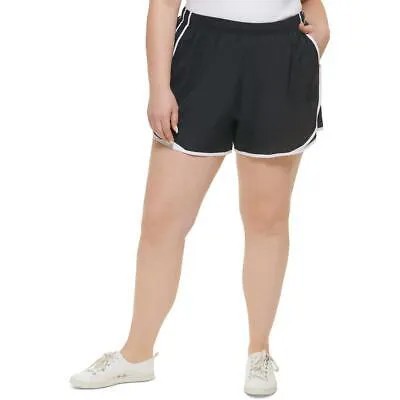 Черные женские шорты для фитнеса Calvin Klein Performance Athletic Plus 1X BHFO 5479