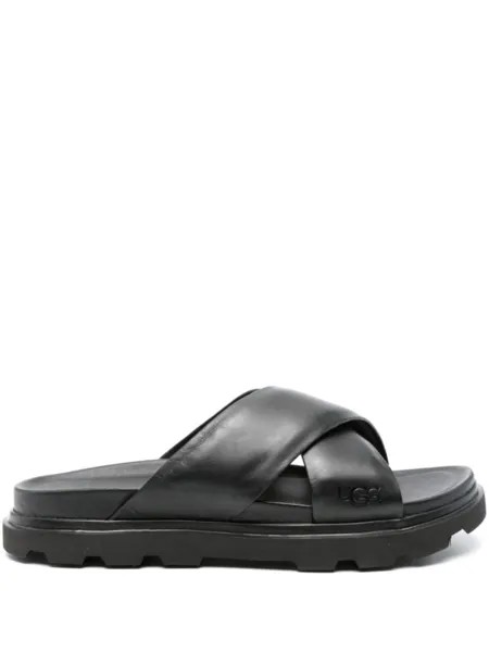 UGG шлепанцы Capitola Cross, черный