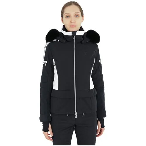Куртка Toni Sailer, размер 34, черный, белый