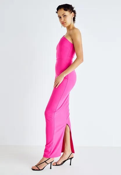 Платье из джерси Wedding Asymmetric WAL G, фуксия