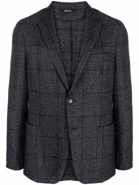 Z Zegna пиджак в клетку