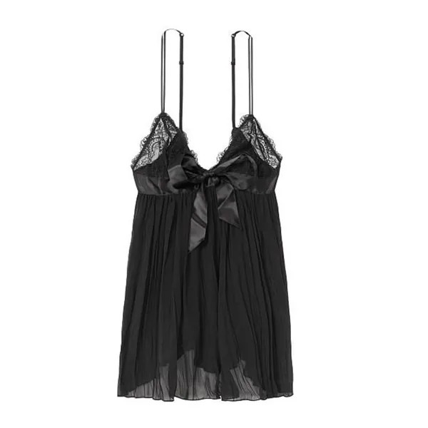 Ночная сорочка Victoria's Secret Very Sexy Embellished Pleated, черный