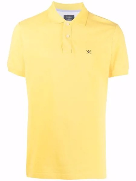 Hackett рубашка поло с вышитым логотипом