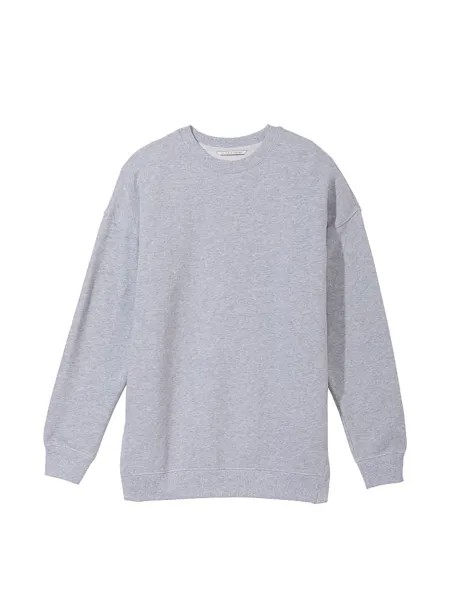 Свитшот Victoria's Secret Cotton Fleece Mock Neck, серый