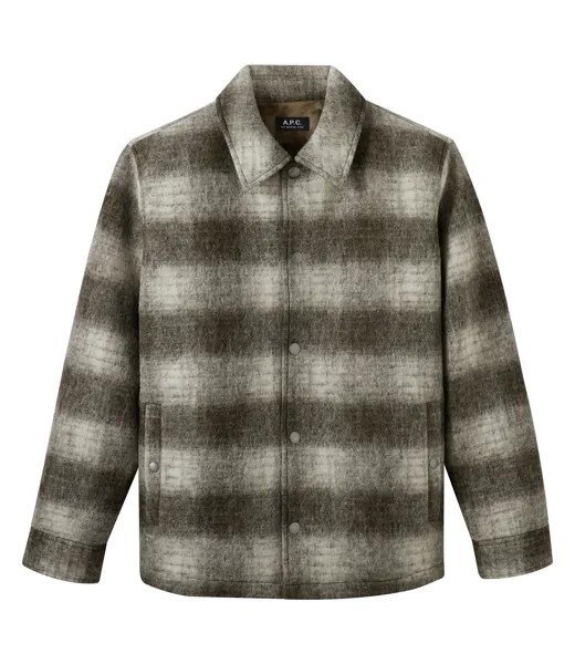 Новая куртка Alan (унисекс) APC, цвет Jaa - Khaki Green