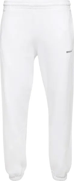 Спортивные брюки Off-White Caravag Arrow Slim Sweatpant 'White', белый