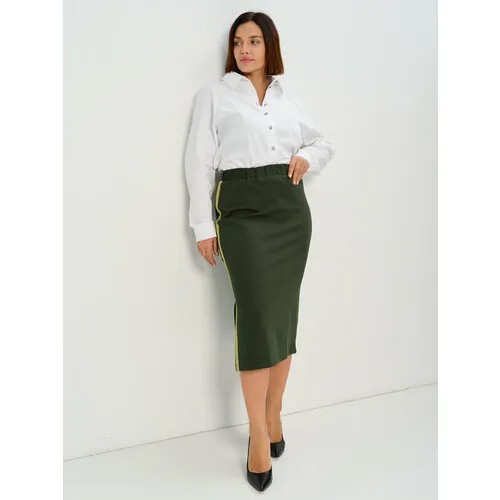 Юбка maxroses, размер 58, Khaki