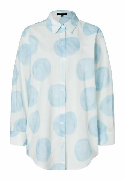 Блузка-рубашка XL-DOTS More & More, цвет hellblau