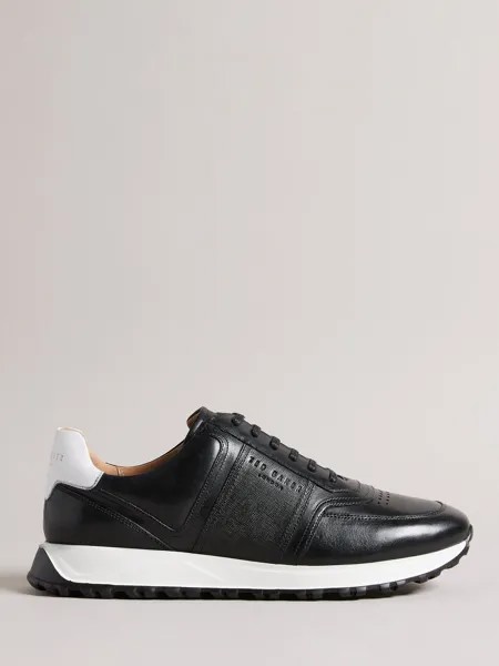 Кожаные кроссовки в стиле ретро Ted Baker Frayne, черные