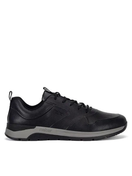 Полуботинки Sneakers Rieker, черный