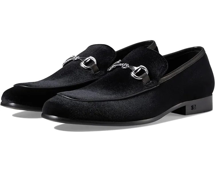 Лоферы Steve Madden Barnan, цвет Black Velvet