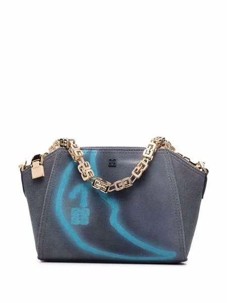 Givenchy x Chito XS Antigona graffiti tote bag