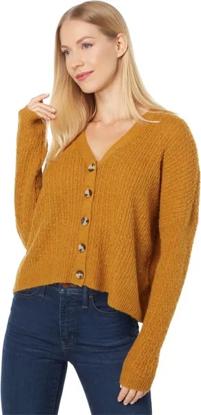 Свитер-кардиган Mayfair Madewell, цвет Heather Vintage Gold