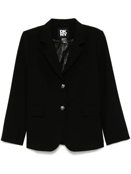 DKNY твиловый пиджак, черный