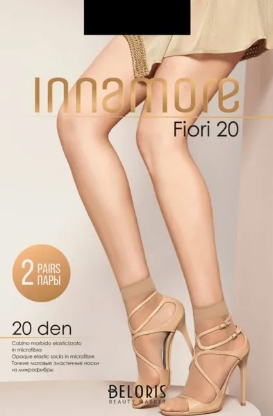 Женские носки Innamore, 20 den, размер 35/40, черный