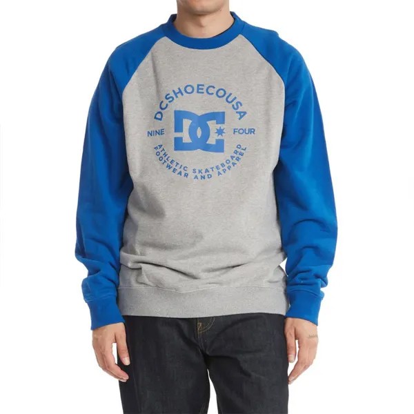 Толстовка Dc Shoes DC Star Pilot Raglan Crew, серый