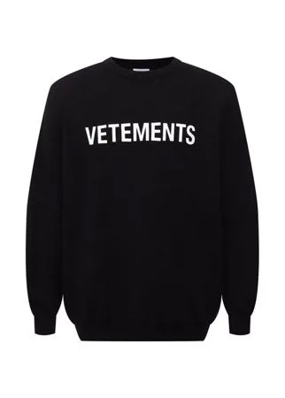 Шерстяной свитер VETEMENTS