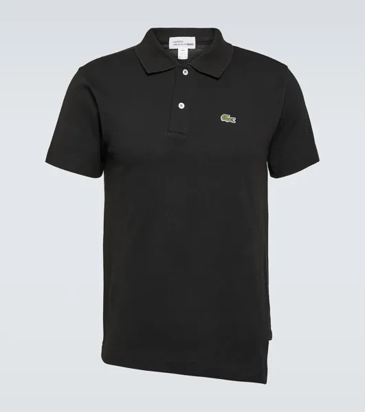 Рубашка-поло из хлопка lacoste Comme Des Garçons Shirt, черный