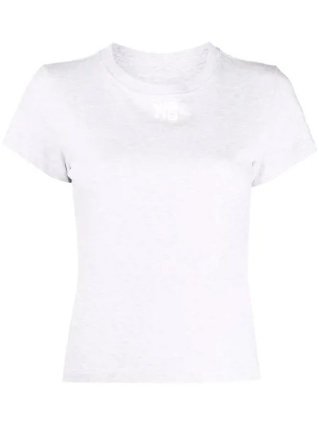 Alexanderwang.t футболка с логотипом и короткими рукавами
