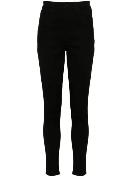 DKNY джинсы с нашивкой-логотипом, черный