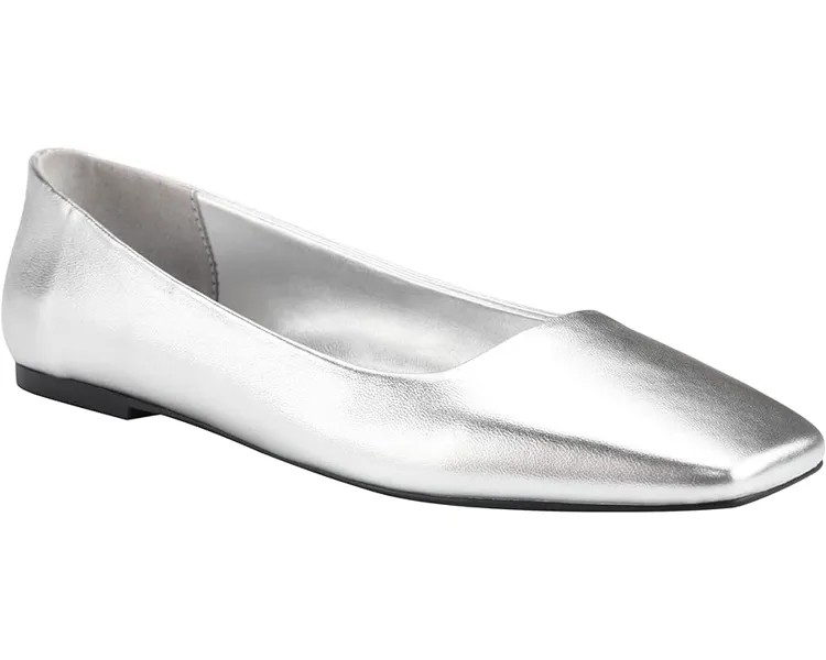 Балетки Calvin Klein Nyta, цвет Silver Leather