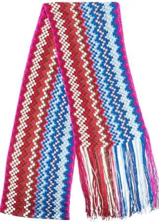 M Missoni полосатый шарф