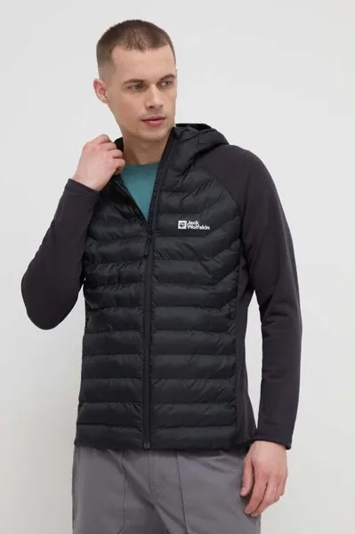 Спортивная куртка Routeburn Pro Hybrid Jack Wolfskin, черный