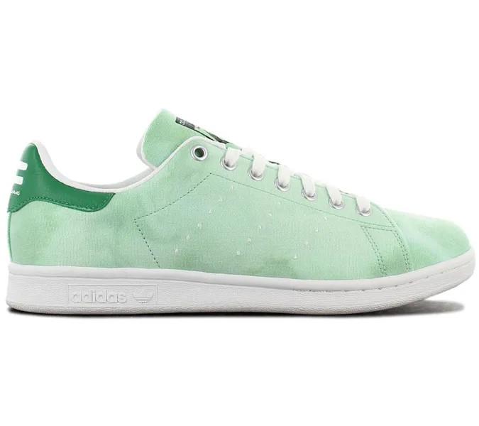 Adidas PHARRELL WILLIAMS - HOLI PACK - Stan Smith PW HU Shoes Зеленые кроссовки AC7043 Кроссовки Спортивная обувь ORIGINAL