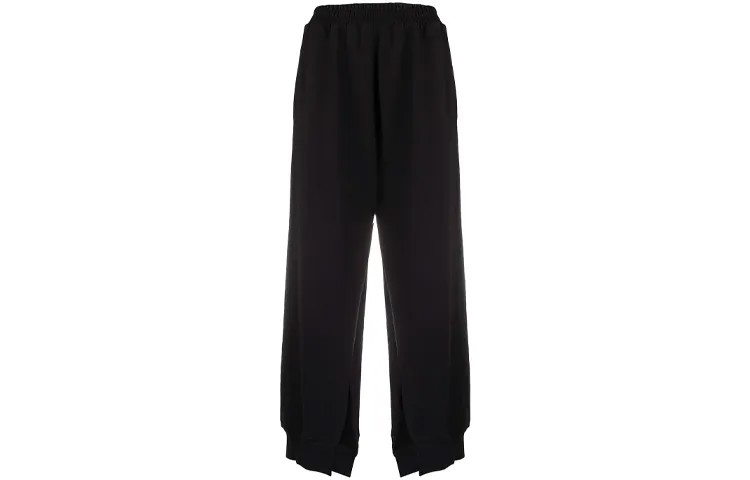 Трикотажные спортивные штаны женские черные Mm6 Maison Margiela