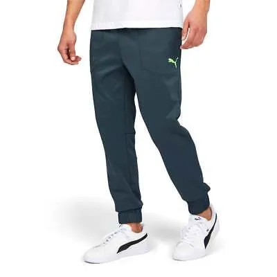 Puma Train Pwr Fleece Training Joggers Мужские синие повседневные спортивные штаны 522552-