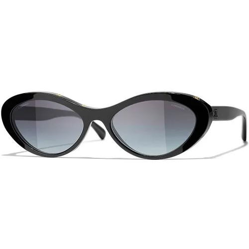 Солнцезащитные очки Chanel, черный