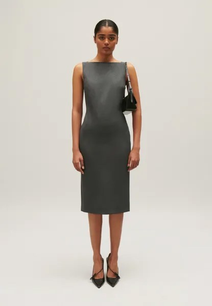 Платье-футляр Mi Longue Claudie Pierlot, цвет gris chine